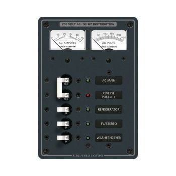 Enerdrive BS-8509B Panel 230VAC 16A Main + 3 Position 8A