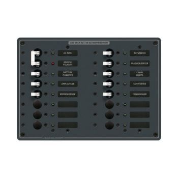 Enerdrive BS-8564B Panel 230VAC 16A Main + 14 Position 8A