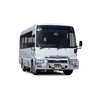 ECB Polished Bullbar fits Toyota Coaster 01/22-On BT153SYP