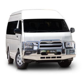 ECB Black Ripple Bullbar fits Toyota Hiace Commuter 02/14-04/19 BT185SYB