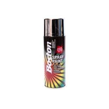 Boston Spray Paint Bright Chrome 250g BT50