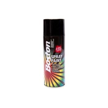 Boston Spray Paint Satin Black 250g BT51