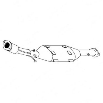 Redback C2280 Enviro Catalytic Converter fits Nissan X-TRAIL 10/00-07/07