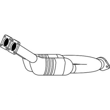 Redback C9204 Enviro Cat-Converters Underfloor fits Volvo S80 98-06
