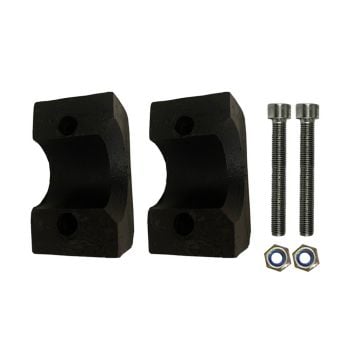 Superior Drop Shackle Block Mounts Suitable For Nissan Navara D22 Pair D22DSBM
