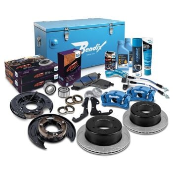 Bendix U4WD-D2D302R Ultimate 4WD Rear Brake Converison Kit