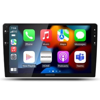 Kenwood DMX80AXS 9 Inch Custom-Fit Wireless Apple CarPlay Android Auto Head Unit