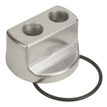 Derale Derale Standard Series Engine Spin-On Adapter 3/4"-16 Engine Thread Size 1/2" NPT Ports DP15703