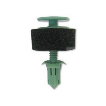 Jaylec EAF0024-100 Automotive Fastener Universal White Plastic 10-Pack