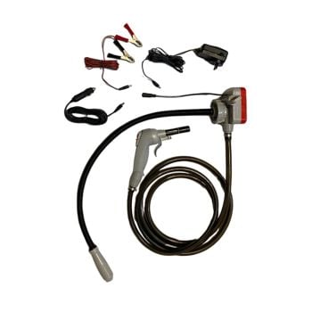EasyFlo Automatic Fuel Transfer Caddy Pump with Handle Power Switch and Auto Off Sensor EF-03-CP