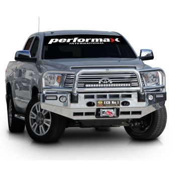 ECB Black Ripple Winch Bullbar with Bumper Lights fits Toyota Tundra 11/13-12/21 EAT201SYB