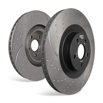EBC GD Series Slotted Brake Disc Rotor 350mm Pair GD7462