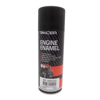 Pacer Engine Enamel Semi-Gloss Black EESGB300