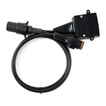 Elecbrakes A7SR-12 Plug and Play Adapter Small Round 7 Pin To Flat 7 Pin