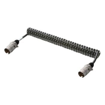 Erich Jaeger TRC3004 Suzi Coil 7 Core 3 To 4.6M Max Standard With Large Round Plugs