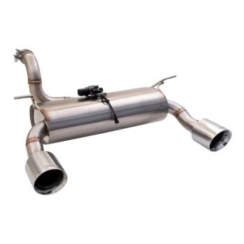 XForce ESJW18VKCS Axle Back Varex Exhaust System fits Jeep Wrangler JL 18-21