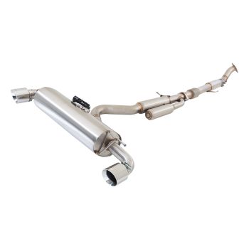 XForce 3" Varex Cat Back Exhaust System for Toyota Yaris GR 2021-on