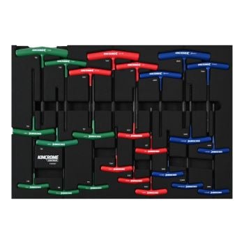 Kincrome CONTOUR Hex and TORX Fastening EVA Tray 24pc EVA924T