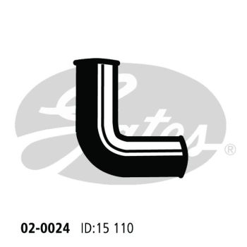 Gates 02-0024 Radiator Hose