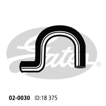 Gates 02-0030 Radiator Hose