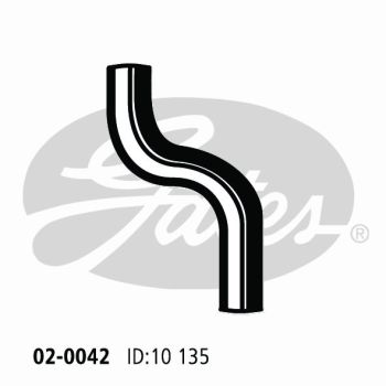Gates 02-0042 Radiator Hose