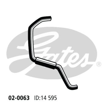 Gates 02-0063 Radiator Hose
