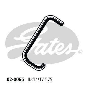 Gates 02-0065 Radiator Hose