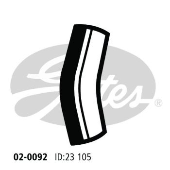 Gates 02-0092 Radiator Hose