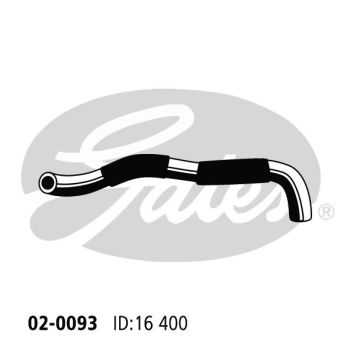 Gates 02-0093 Radiator Hose
