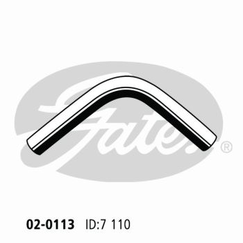 Gates 02-0113 Radiator Hose