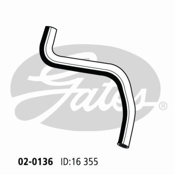 Gates 02-0136 Radiator Hose