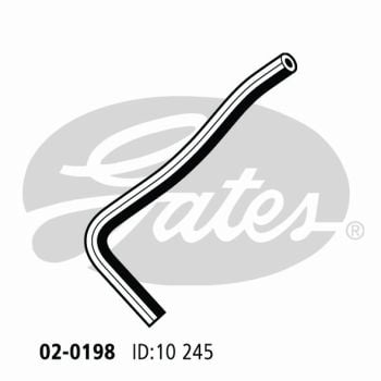 Gates 02-0198 Radiator Hose