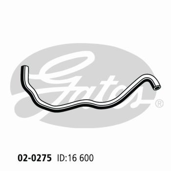Gates 02-0275 Radiator Hose