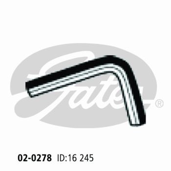 Gates 02-0278 Radiator Hose
