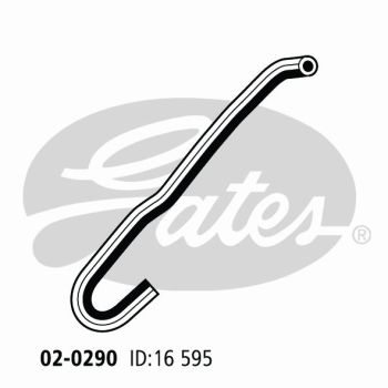Gates 02-0290 Radiator Hose