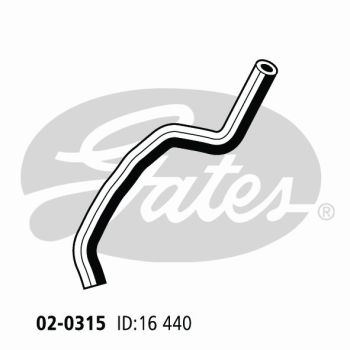 Gates 02-0315 Radiator Hose
