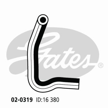 Gates 02-0319 Radiator Hose