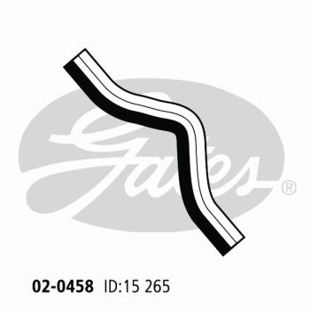 Gates 02-0458 Radiator Hose
