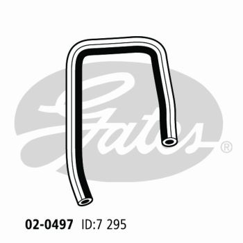 Gates 02-0497 Radiator Hose