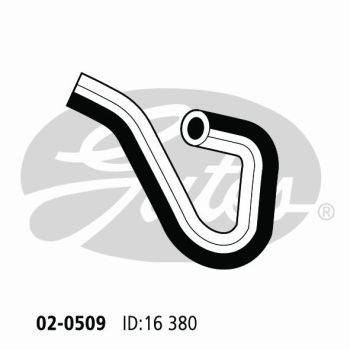 Gates 02-0509 Radiator Hose