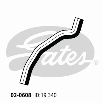 Gates 02-0608 Radiator Hose