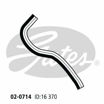 Gates 02-0714 Radiator Hose