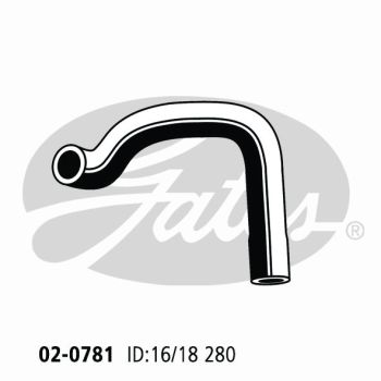Gates 02-0781 Radiator Hose