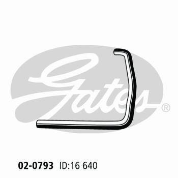 Gates 02-0793 Radiator Hose