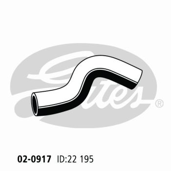 Gates 02-0917 Radiator Hose