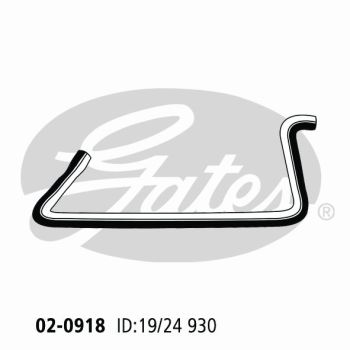Gates 02-0918 Radiator Hose
