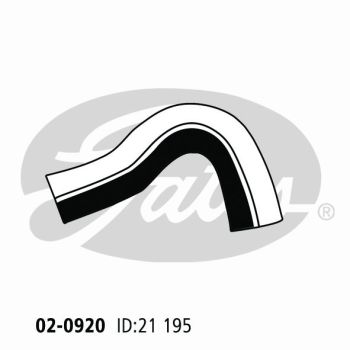 Gates 02-0920 Radiator Hose