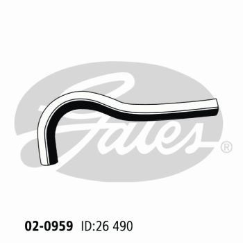 Gates 02-0959 Radiator Hose