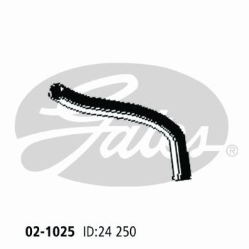 Gates 02-1025 Radiator Hose
