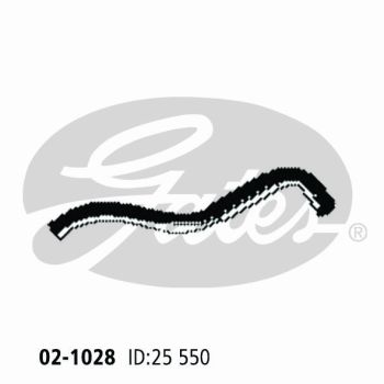 Gates 02-1028 Radiator Hose